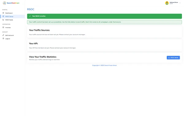 Rsoc Setup - Searchfeeddirect